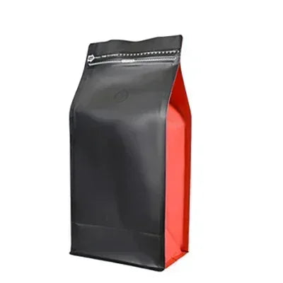 50pcs Smell Proof  Aluminium Foil Coffee Bean Powder ZipLock Packaging With Valve 125g 250g 500g 1kg Chocolate Tea Nut Bags