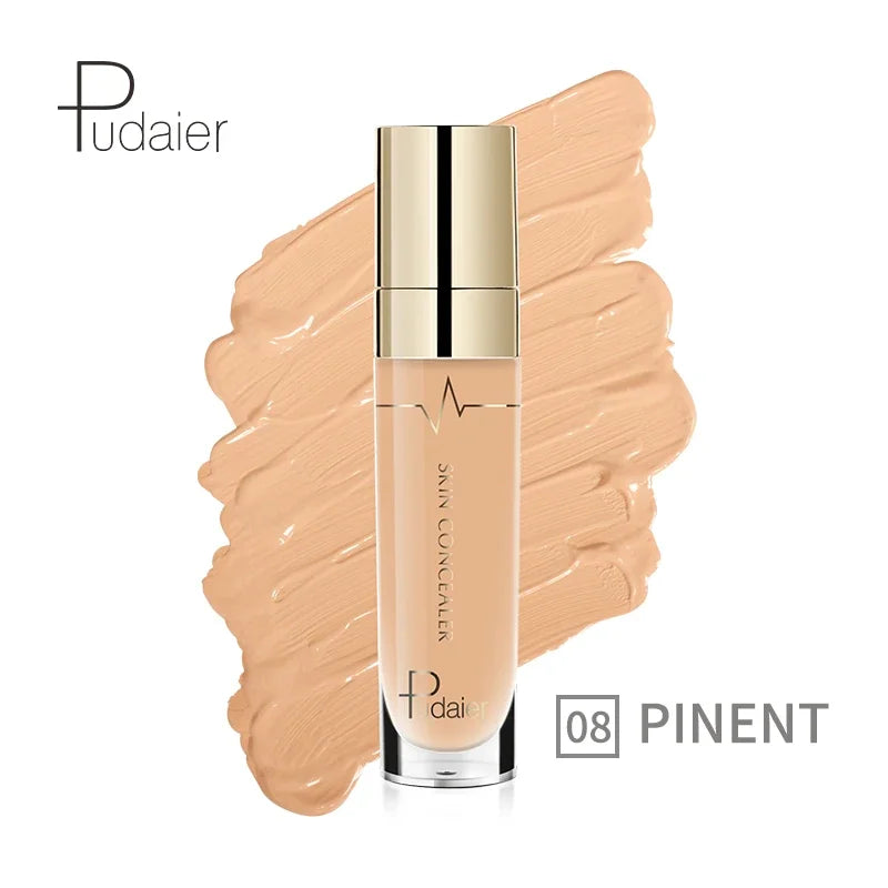 Blushimmer liquid face contour concealer palette with waterproof foundation and correctors for dark skin tones, professional makeup.