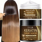 Keratin Magic Hair Mask Protein Straightening Repair Dry Frizzy Damaged Hair Milk Professional Smooth Shiny Deep Moisturizing Care 60G/30G