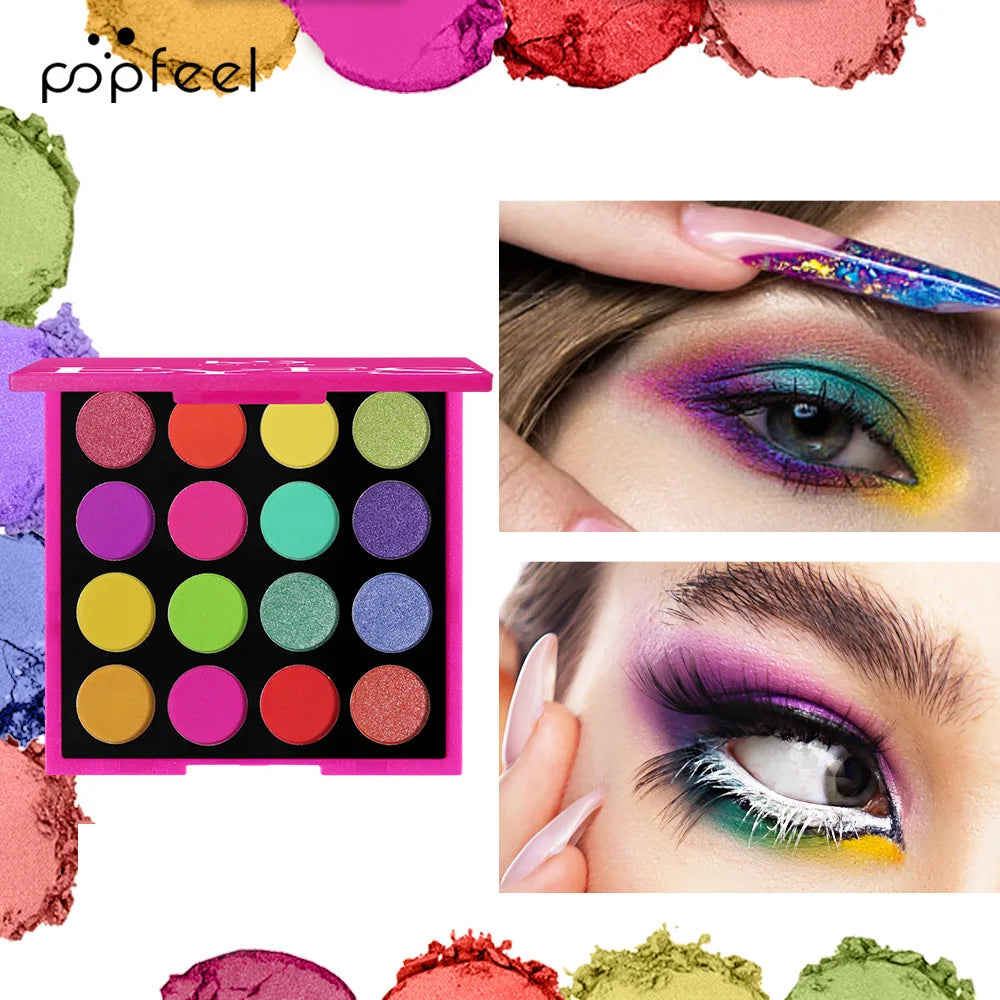 Blushimmer makeup gift set for women with eyebrow powder, lipstick, lip gloss, eyeshadow palette, brushes, shimmer, and glitter.