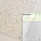 French leopard print bowknot lace ribbon and rhinestone pearl manicure decal by Blushimmer, perfect for elegant nail art decoration.