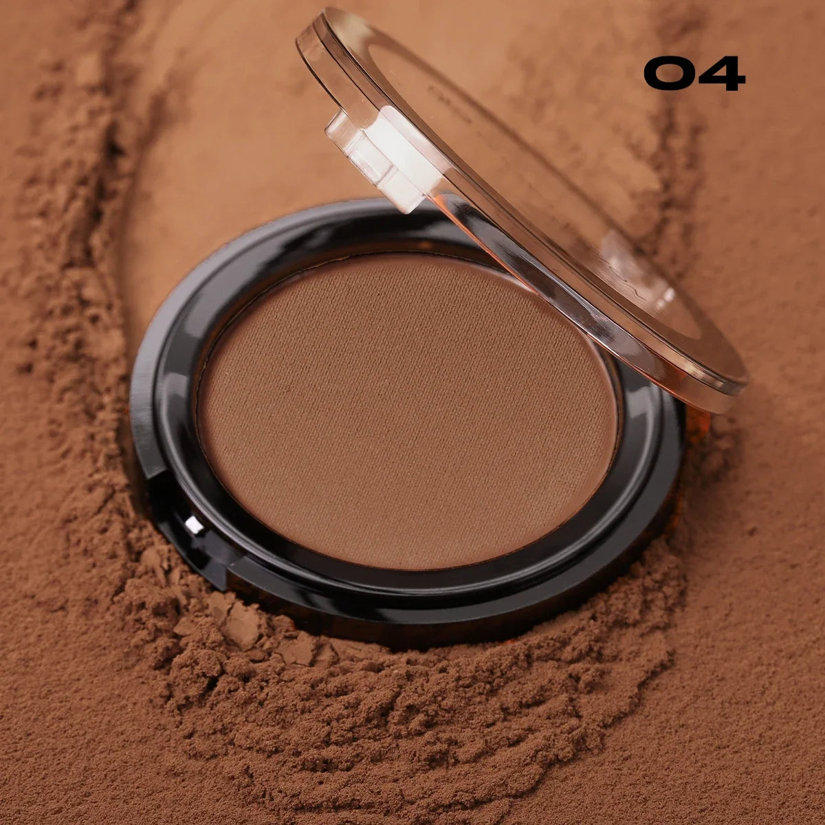 Blushimmer professional matte contour powder palette with bronzer and highlighter for 3D face shaping and long-lasting makeup.