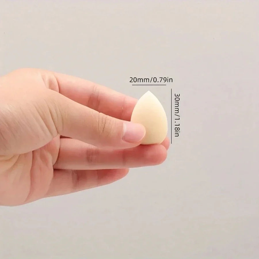 Set of 25 Blushimmer professional makeup blending sponges for flawless liquid and powder foundation application.