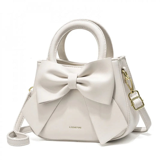 Fashionable and stylish single-shoulder handbag for women, new trendy high-end crossbody bag with bow, suitable for commuting, d