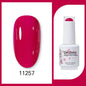 Blushimmer Clou Beaute 15ml neon gel nail polish base and top coat with velvet finish in black, white, red, green, and other vibrant colors