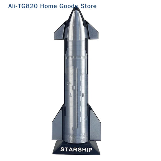 [TG820]Premium Starship Model Space X Starship Model Space Vehicle Desk Decoration Collectible Model Toys Kids Gifts