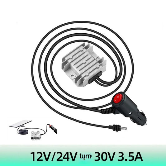 1 Pcs 12V/24V Boost To 30V 3.5A Car Power Converter Suitable For Starlink For Mini Automotive Accessories
