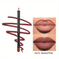 Blushimmer 14-color nude matte lipstick pencil with high pigmentation, waterproof, long-lasting lip liner for precise lip makeup.