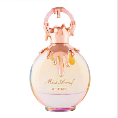 Blushimmer feminine fruity perfume 100ml bottle with soft, sweet aroma and warm, sensual finish, elegant and long-lasting for women.