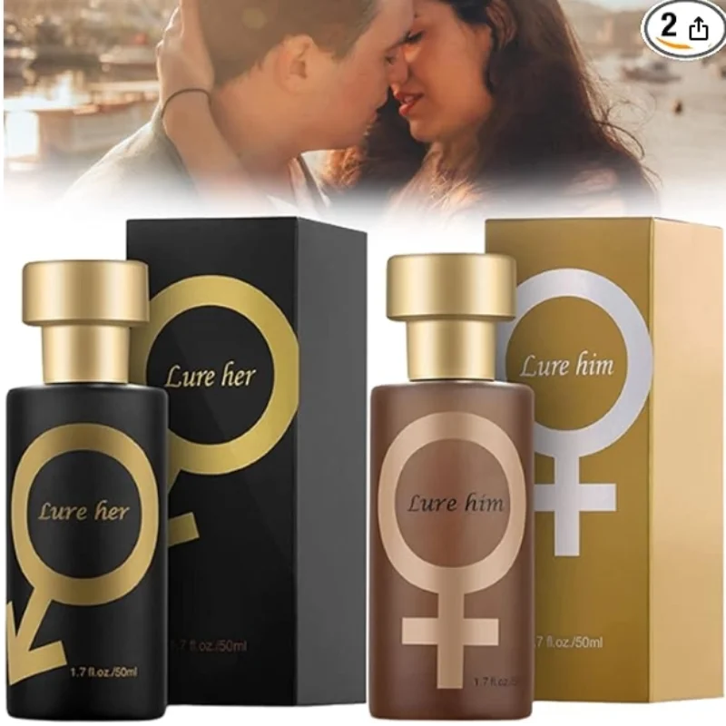 Men's Blushimmer pheromone perfume bottle with elegant design, showcasing the natural, fresh fragrance intended to attract women.