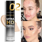 Blushimmer 8-color liquid face foundation and concealer palette with matte, waterproof, full coverage nude base makeup products.