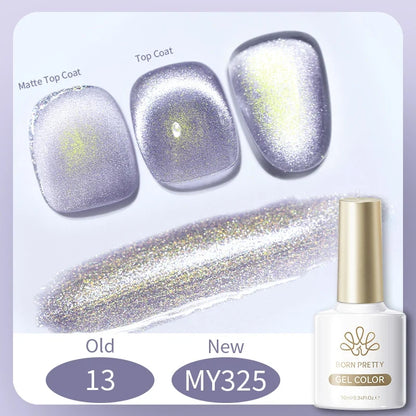 Blushimmer Born Pretty 117 Colors Cat Magnetic Gel Nail Polish 10ml bottle with vibrant semi-permanent nail varnish for manicure.