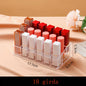 16 Grids Cosmetic Lipstick Jewelry Box Makeup Brushes Holder Lipstick Storage Box Acrylic Makeup Organizer Storage Case