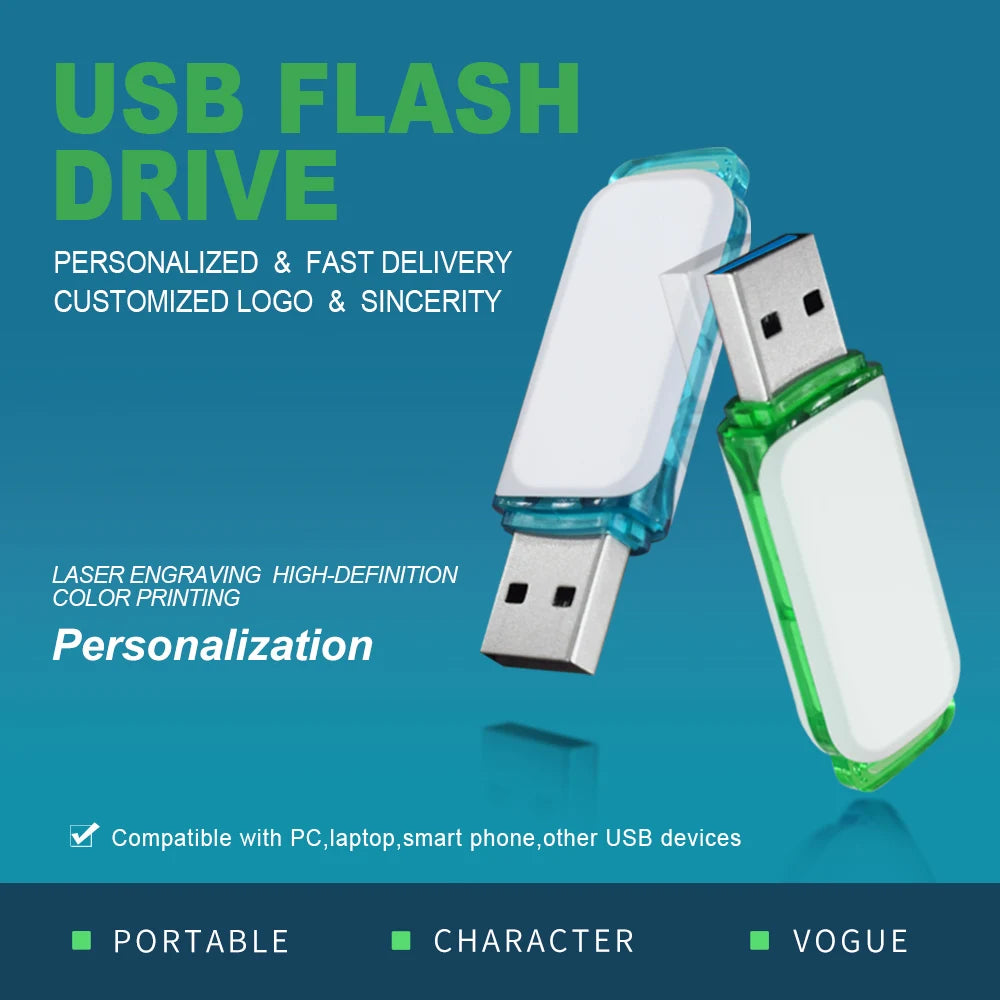 Usb Flash Drive USB 2.0 Pen Drive 3.0 Waterproof 128GB Usb Stick 4GB 8GB 16G 32GB 64GB 256GB Memory Stick USB Storage Key U-disk