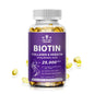 Free Sipping Biotin & Collagen Supplement Nails,Shiny Hair,  Skin,Vegetarian Capsules Beauty Health