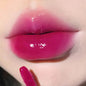 Blushimmer HERORANGE HR567 transparent ice velvet matte lipstick and lip gloss in sleek packaging, showcasing a smooth, glossy finish.