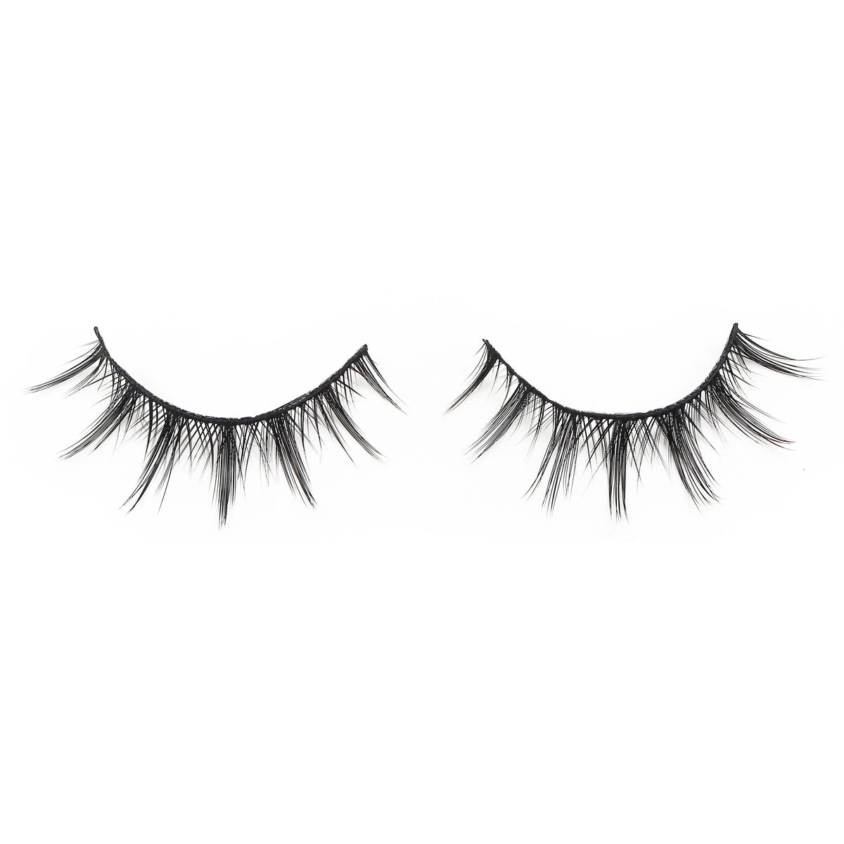 DINGSEN Blushimmer anime fake eyelashes with five pairs of natural daily manga style eyelashes on clear bands