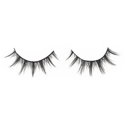 DINGSEN Blushimmer anime fake eyelashes with five pairs of natural daily manga style eyelashes on clear bands
