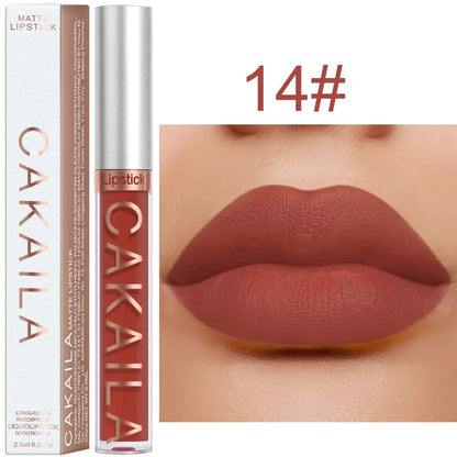 Blushimmer velvet matte lipstick and lip gloss in light red, featuring a long-lasting, silky liquid lip tint for women’s cosmetics.