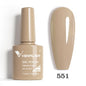 Blushimmer Venalisa HEMA TPO free glitter gel nail polish in pink nude with full coverage for UV and LED French manicure.