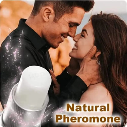 Blushimmer solid perfume for men and women, light, long-lasting, natural, fresh fragrance in a portable container.