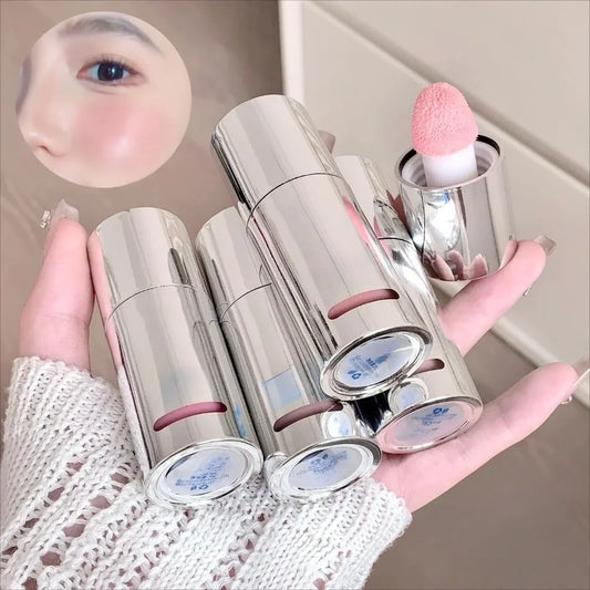 Blushimmer Vitality Liquid Blush and Lip Tint in a sleek tube, showing a moisturizing, multi-use water glow formula for lips and cheeks.