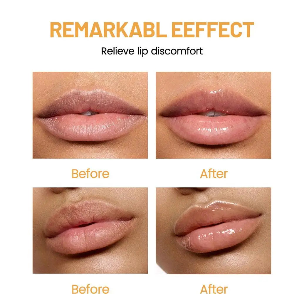 Assorted fruit flavor Blushimmer lip balm set with six or twenty-four pieces, featuring hydrating and nourishing formulas for dry lips.