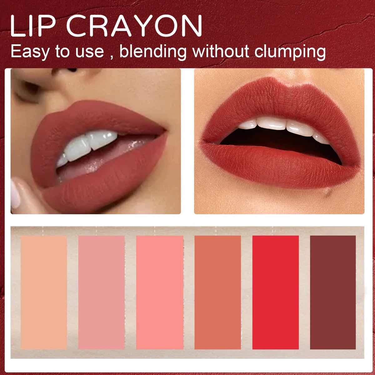 Blushimmer waterproof matte lip liner contours lips with a long-lasting, soft, blendable texture in a precise, weightless design.