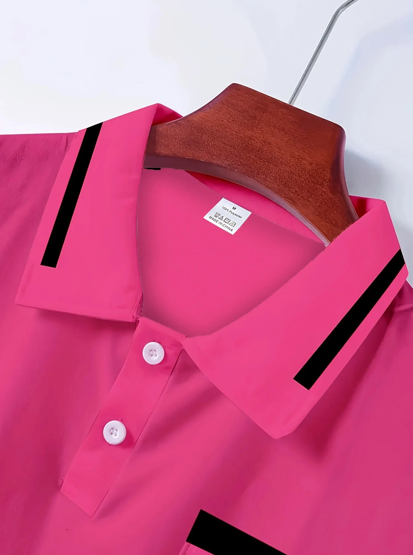 Men's Summer Casual Color-Blocked Polo Shirt, Mature and Elegant Men's Polo Shirt, Suitable for Workplace Business and Outings
