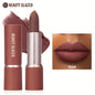 Barely Matte Cocoa Lipstick Creamy Texture Nourishing Care Long Lasting Waterproof  All Skin Types Brown Hue Matte Lipstick