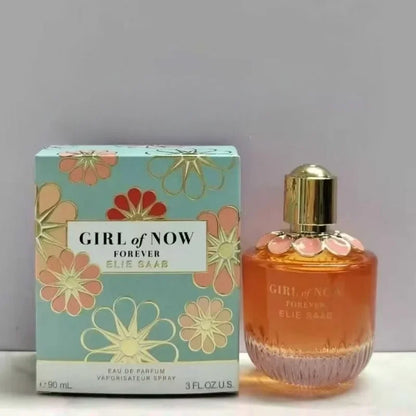 Blushimmer 90ml women's perfume bottle with a long-lasting sweet, fresh floral and fruity fragrance in an elegant, soft design
