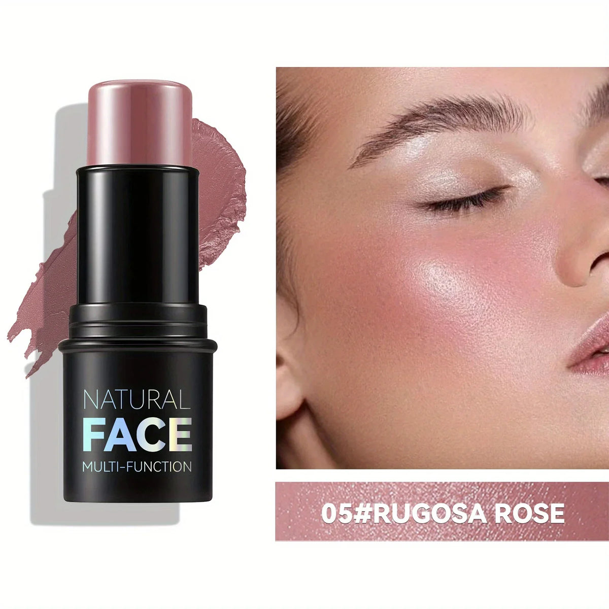Blushimmer cream contour sticks with highlighter, bronzer, and blush in a sleek face contouring pen design.