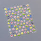 Dream Flower Window Shell Nail Art Stickers by Blushimmer, featuring Japanese flower self-adhesive decals for press-on nail decoration.