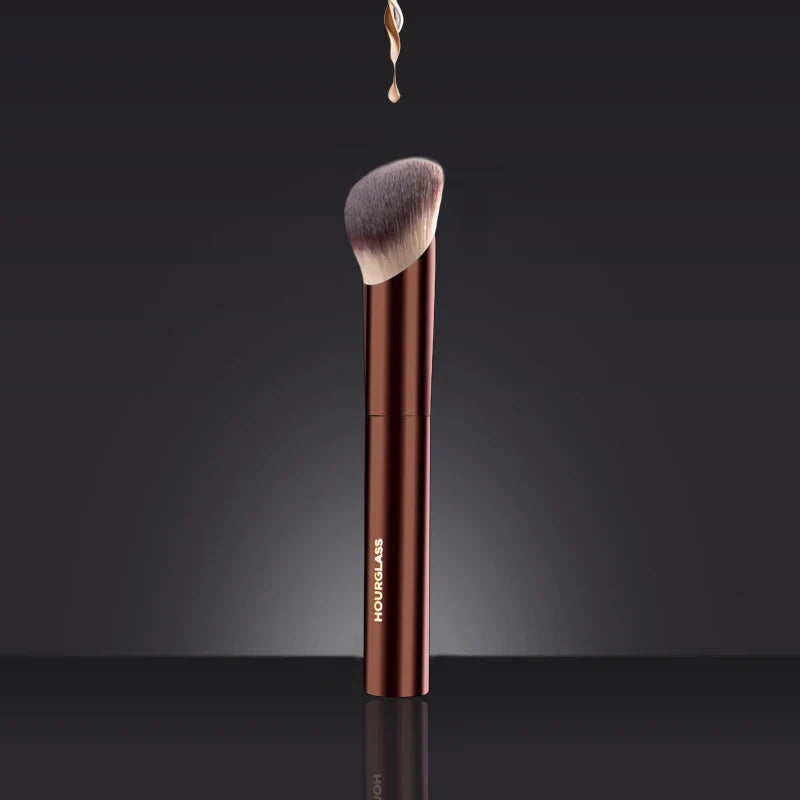 Blushimmer Hourglass No.21 Ambient Soft Glow Foundation Brush with soft fiber hair and sleek fashion design for precise makeup application