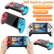 Gaming Console 3.5inch LCD Screen Built-in 500 Games Portable Game Console Nostalgic Game Console for 2 Players for Kids Adults