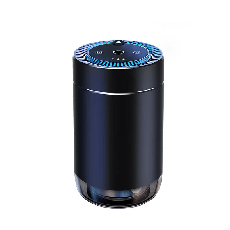 Smart Car Air Freshener with Projector Light - Car Star Top - USB Rechargeable Fragrance Diffuser - Adjustable Fragrance Intensi