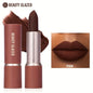 Barely Matte Cocoa Lipstick Creamy Texture Nourishing Care Long Lasting Waterproof  All Skin Types Brown Hue Matte Lipstick