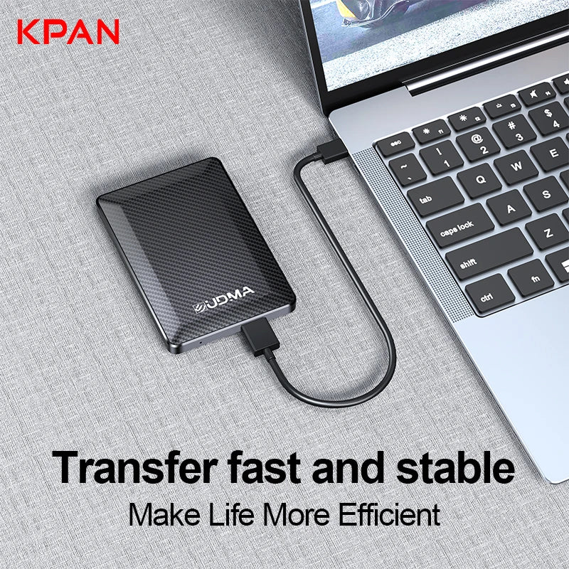 UDMA USB 3.0 External Hard Disk Drive 320GB/500GB/1TB Storage Capacity - Durable HDD - For PC & Laptop - Ideal for Data Backup