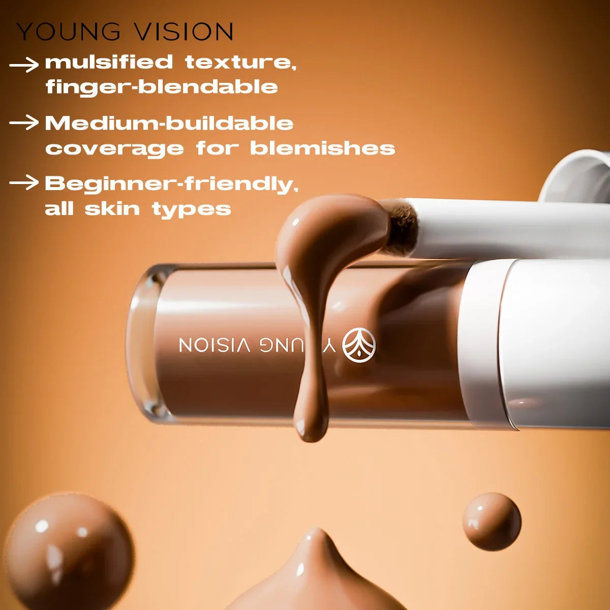 Blushimmer 4-color 3D face contour liquid bronzer with mirror, natural nose shadow, waterproof, brightening makeup application