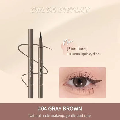 Blushimmer Judydoll waterproof liquid eyeliner with ultra-fine tip, smudge-proof, long-lasting, and smooth application.