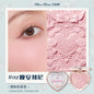 Blushimmer Flowerknows Garden Rose Blush Powder for cheeks, cruelty-free makeup with natural matte finish and contouring shape.