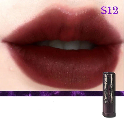 Girlcult Matte Lipstick Nude Sexy Red Brown Velvet Lip Gloss Waterproof Non-Stick Cup Long Lasting Lip Glaze Women Makeup
