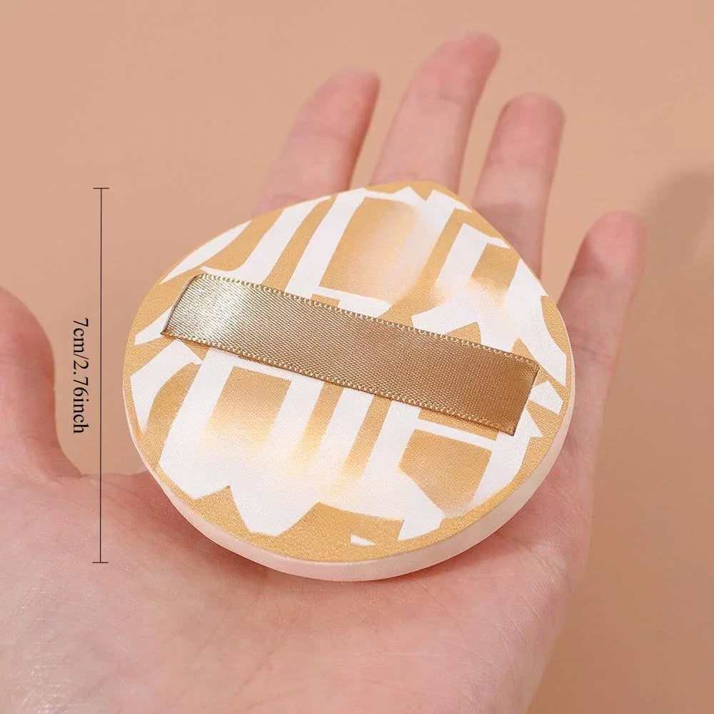 Blushimmer 5-piece marshmallow air cushion powder puffs, soft dual-purpose sponges for dry and wet foundation application.