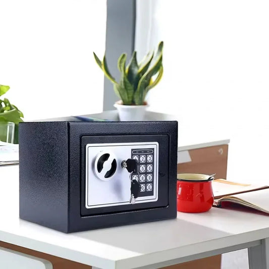 Electronic Digital Keypad Lock Security Box All Steel for Home fireproof file cabinet fireproof lock box small