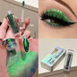 Chameleon Liquid Eyeshadow Eyeliner Sparkling Liquid Eye Shadow Metallic Shining Eye Shadow Liner Makeup Green Purple Silvery