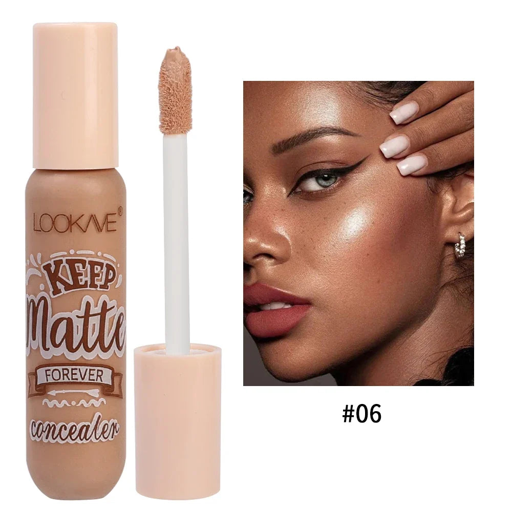 Blushimmer waterproof matte liquid concealer cream for acne, dark circles, face contouring, and moisturizing makeup application.