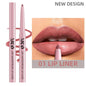 Blushimmer waterproof matte lip liner in sexy red shade, designed for lip contouring and hydration, ideal for natural lip makeup.