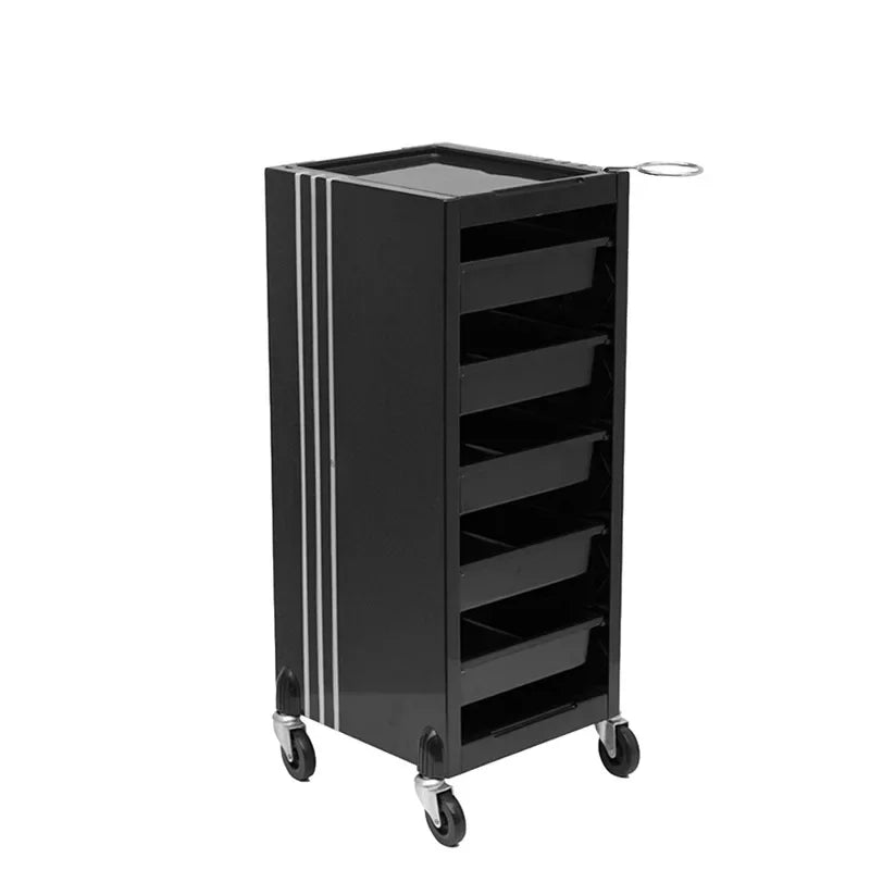 Hair carts Beauty salon tool carts Multifunctional storage cart Multi-layer storage trolley Mobile bar cart