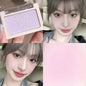 Blushimmer monochrome blush in purple nude matte finish, natural brightening and whitening for cheeks, fine flash rouge makeup.