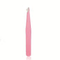Blushimmer professional stainless steel eyebrow tweezers set with textured handles for precise, fast eyebrow shaping, unisex use.